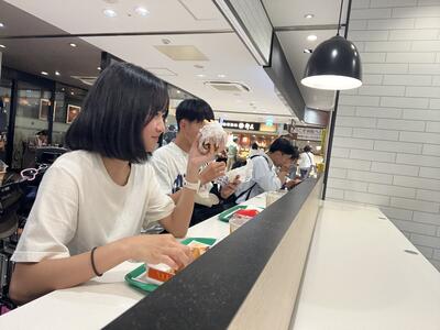 浜松駅で腹ごしらえ